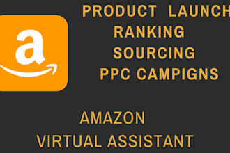 be your professional amazon virtual assistant fba a to z