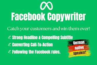 write high converting copy for meta facebook or instagram