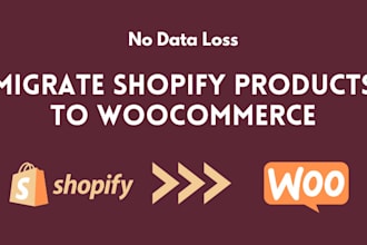 migrate shopify products to woocommerce