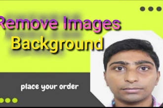 do bulk photos background removal, crop product images etc