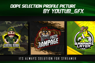 create custom profile picture for kick, twitch, youtube, fb, discord