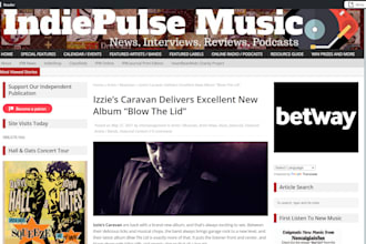 post your music on 5 premium music sites