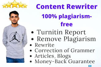 rewrite article, text, and blog