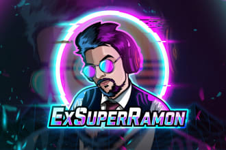design stunning esport avatar, youtube, twitch, mascot gaming logo