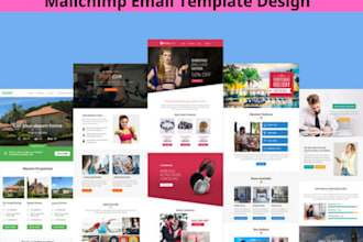 design mailchimp email template