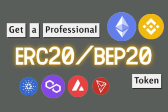create bep20 token on binance smart chain