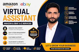 be your ecommerce VA, the expert amazon VA virtual assistant ebay