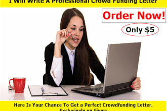 write a perfect gofundme letter for crowdfunding campaign
