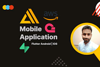develop flutter appwrite, supabase, aws, amplify, for mobile app