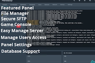 install pterodactyl gamepanel for your gameservers