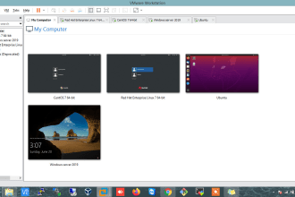 install linux and windows os in virtual box or vmware