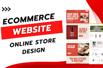 build wordpress ecommerce website, online store, webshop