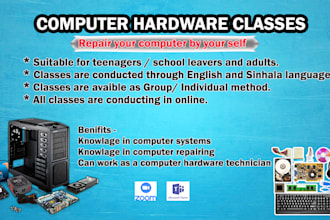 write computer hardware and software assignments