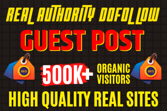 guest post on high organic traffic websites for permanent backlink