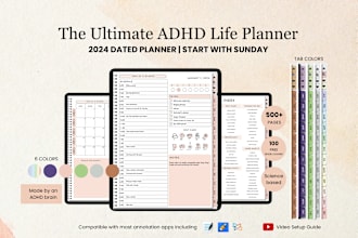 design your planner journal or their cover photo