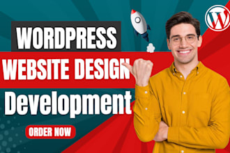 be your wordpress developer, website designer, and create wordpress website