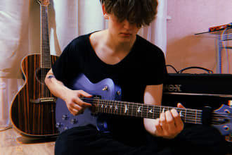 record electro, acoustic or bass guitar for you