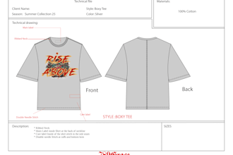 design graphics for your clothing brand in high resolution