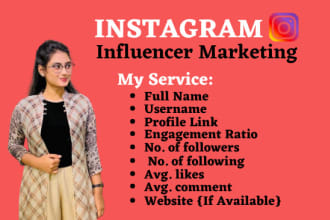 find best instagram influencer for your niche