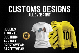 design your streetwear brand or merch hoodies and tshirts