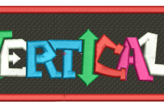 embroidery digitizing into pes, dst in 2 hours
