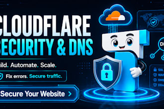 fix cloudflare configuration, security, and dns issues