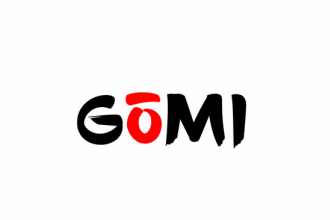 create modern food, drink and cafe logo with express delivery