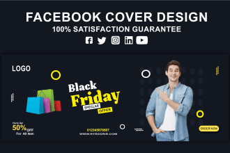 design a facebook cover or any graphic banner