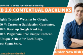 double your ranking with our web 2 0 contextual backlinks