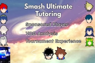 be your professional level smash bros coach