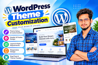 do wordpress website and theme customization, edits and fixes