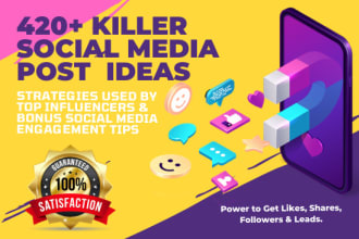 deliver social media calendar or content calendar post ideas