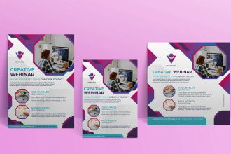 design business, education,food,event,party flyers, brochure