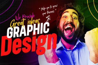 design or edit any graphic using adobe illustrator, indesign and photoshop