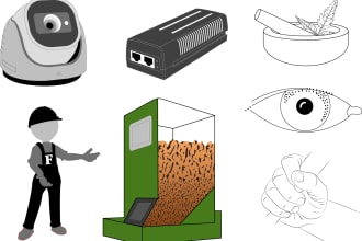 illustrate technical graphics for books