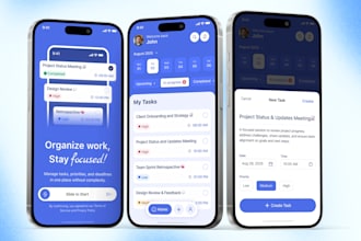 design modern app ux and ui with prototype
