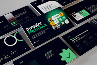 design a high impact investor pitch deck to boost credibility