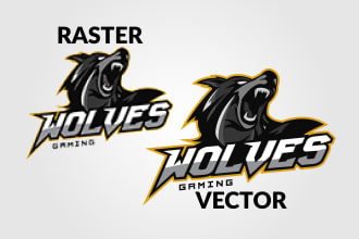 do convert raster image, vectorize, redraw, vector trace
