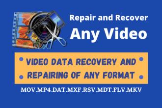 repair corrupted video files and video file data recovery