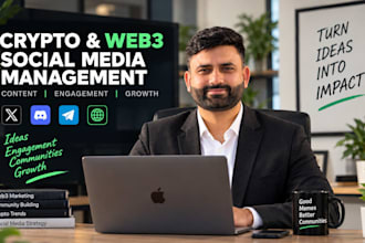 manage social media for your crypto or web3 project
