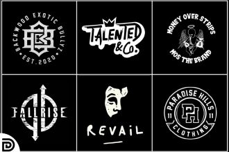 design modern urban streetwear clothing brand logo
