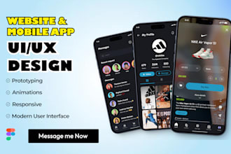 do figma website design UI UX design, figma app design UI UX design