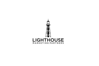 design business and consulting logo with creative thinking