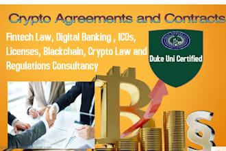 provide crypto law consultancy