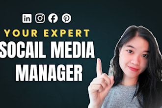 be your social media manager and content creator