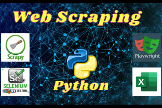 do website scraping, data mining and create webcrawler