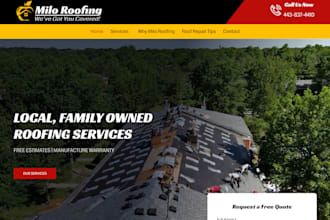 create a custom wordpress website that is mobile friendly and responsive
