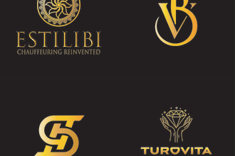 design luxury regal heraldic, royal, jewelry, fashion logo