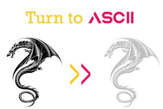 create text art with characters