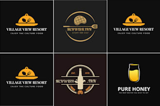 do modern minimalist professional logo design